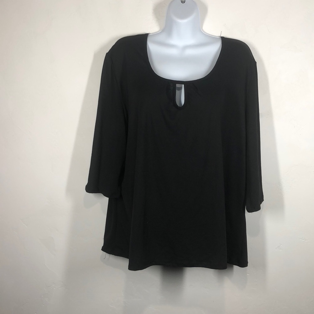 Pat Rego black tee size 3X